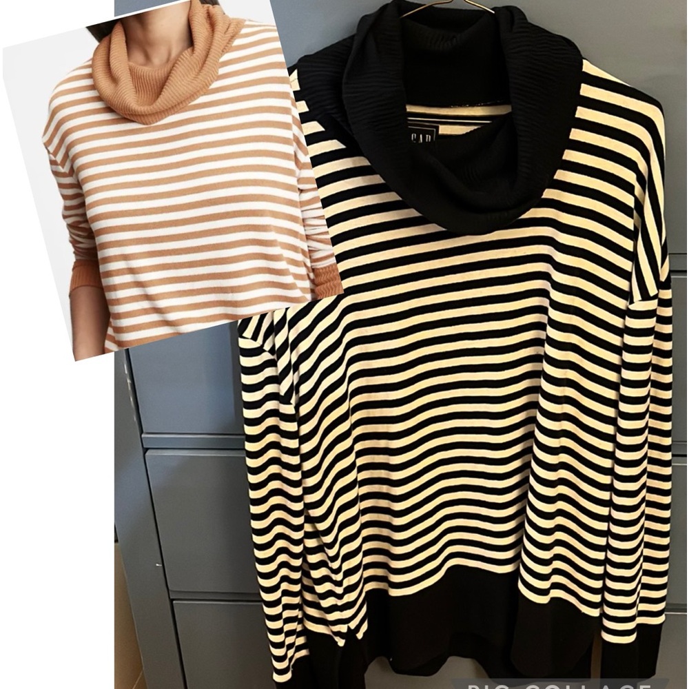 GAP Soft Spun Cowl Neck Top. Sz XL
